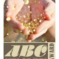 Awesome Blog Content (ABC) Award